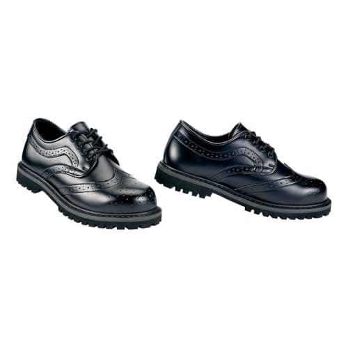 Image of Brandit Budapester Phantom 4 Eyelet Boots, Black, Sizes UK4/EU38 to UK13/EU47, black, 9 UK