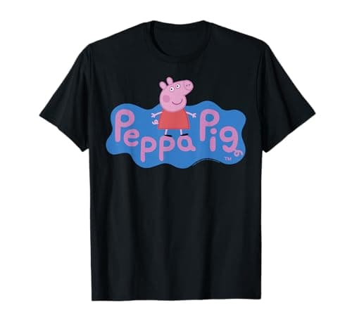 Image of Peppa Pig Peppa Logo T-Shirt