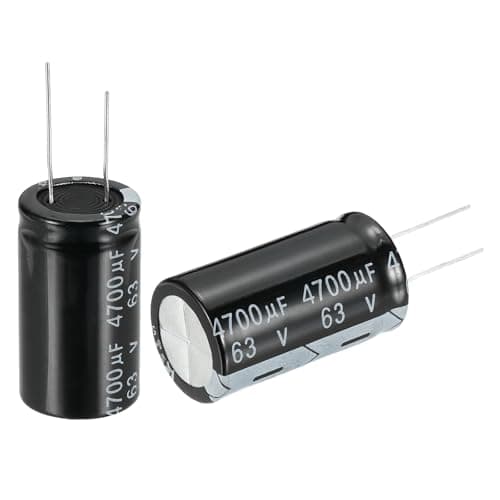 Image of sourcing map 4700uF 63V 22x40mm Electrolytic Capacitor, Radial Leads Aluminum Capacitors for TV, VCD, LCD Monitor, Speaker, 10Pcs