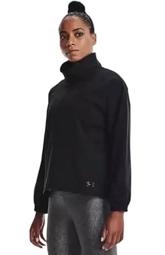 Image of Under Armour WOMEN'S UA STORM REPEL WOVEN FULL-ZIP JACKET, BLACK, SMALL, Black, S