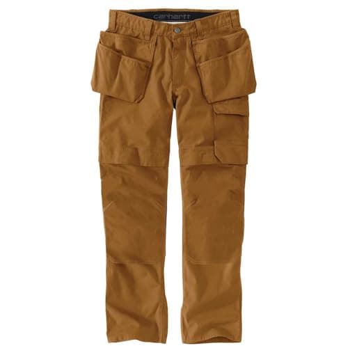 Image of Carhartt Men Work Pants Steel Cargo Multi-Pocket, Color:carhartt Brown, Size:W32/L32