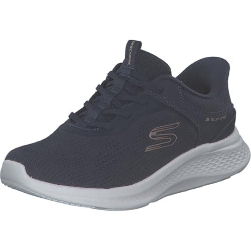 Image of Skechers Women's Skech-Lite Pro 2.0 Smooth Current Slip-On Sneakers, Navy Knit, 6 UK