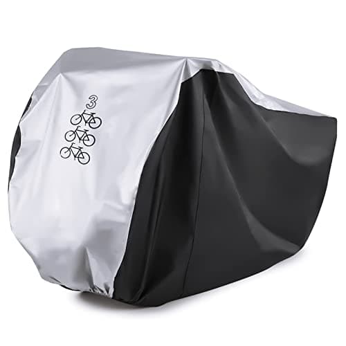 Image of Maveek For 3 Bike Cycle Bicycle Rain Waterproof UV Protection Triple Bikes Cover All Weather Dust Resistant