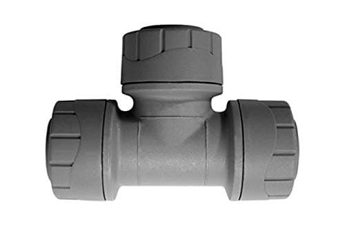 Image of Polyplumb 15mm Equal Tee Grey PPM215 PPM215 Plumbing Fittings