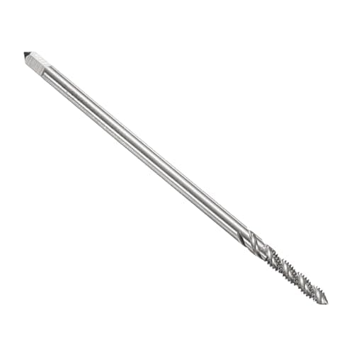 Image of sourcing map Spiral Flute Thread Taps 6-32 UNC 2B Machine Threading Tap Bit, Uncoated Screw Tapping Repair Tool, M2 High-Speed Steel (HSS)