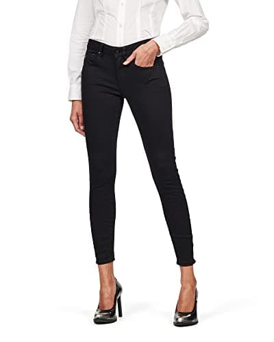 Image of G-Star Women's Arc 3D Skinny Jeans, Black (pitch black D05477-B964-A810), 23W / 28L