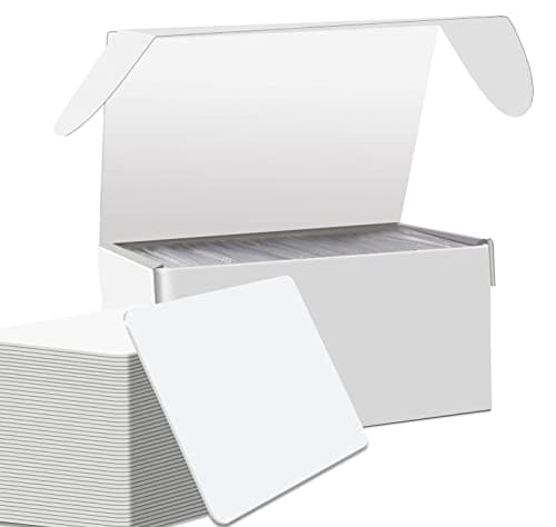 Image of 110 pcs PVC Card Blank Plastic Cards 30mil 0.76mm Thickness CR80 Cards Compatible with All Photo ID Card Printers(Not for Inkjet Printers)