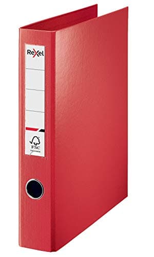 Image of Rexel A4 Ring Binder, Red, 40 mm 4D-Ring Diameter, Choices, 2115554