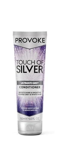 Image of Provoke Touch of Silver Conditioner 150ml | For silver, white and grey hair | Infused with Caffeine, Niacinamide and Provitamin B5