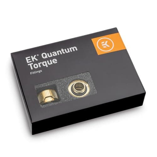 Image of EK Water Blocks EK-Quantum Torque 6-Pack HDC 14 - Gold