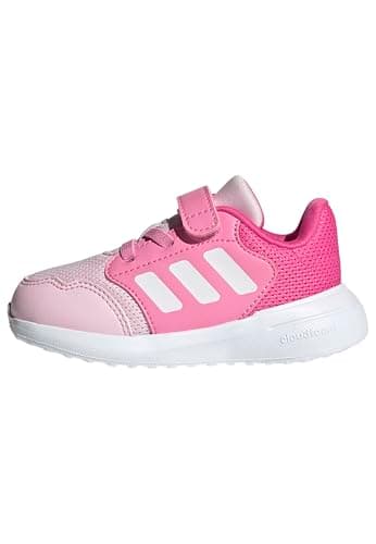 Image of adidas Unisex Kids TENSAUR Run 3.0 Shoes Infants, Clear Pink/Cloud White/Pulse Magenta, 6.5 UK Child