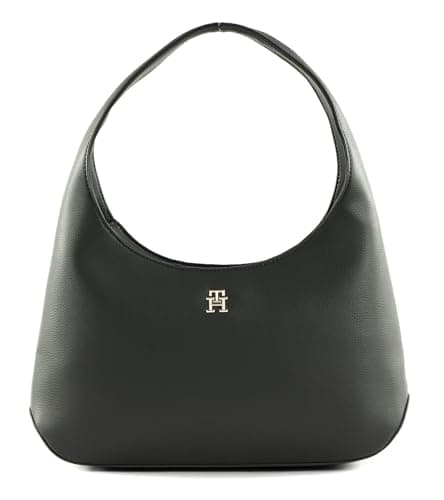 Image of Tommy Hilfiger handbag Hilfiger Staple Shoulder Bag Grey Line gray