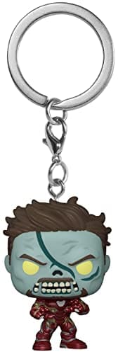 Image of Funko POP! Keychain: What If - Keychain 2 - Marvel What If - Collectable Vinyl Mini Figure Novelty Keyring - Stocking Filler - Gift Idea - Official Merchandise - TV Fans - Minifigure
