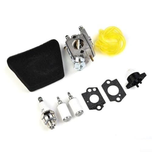 Image of Replacement Air Filter and Fuel Line Set for Partner 351 352 370 371 390 391 401 420 422 Chainsaw Fits 2050 2055 2115 2150 2175 and Mc Culloch Models