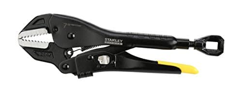 Image of Stanley FMHT0-75467 180 mm Fatmax Locking Mole Grip Straight Jaw Pliers - Black