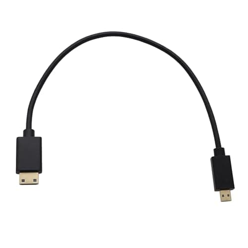 Image of HangTon Mini-HDMI to Micro HDMI Cable for DJI RavenEye Image Transmitter to Fujifilm X-T50, Canon R50 R8 R5C, Sony ZV-E10II A7CR A6700, Lumix S5 S9 G100, Nikon Z50 Camera, 8K 4K 2K 60P, 20cm