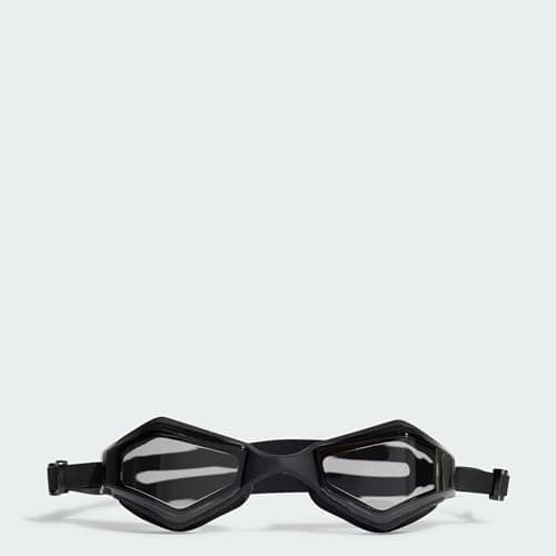 Image of adidas Unisex Ripstream Soft Swim Goggles, Black/Silver Metallic, One size