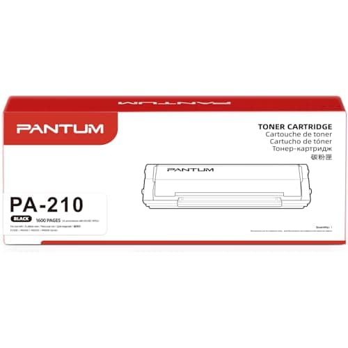Image of PANTUM PA-210 Original Toner Cartridge Black P2500W P2502W M6500W M6500NW M6608NW (1600pages)