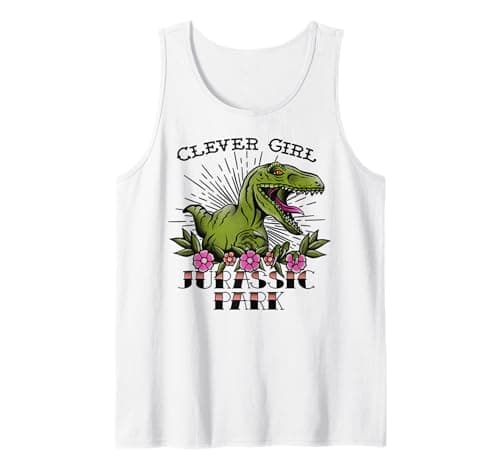 Image of Jurassic Park Velociraptor Clever Girl Tank Top