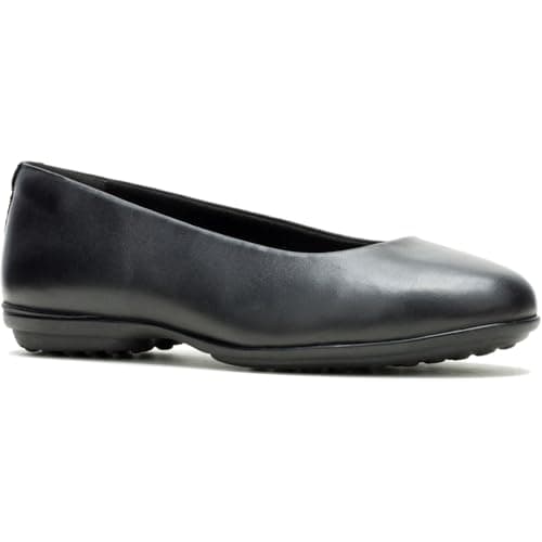 Image of Hush Puppies Female Alice Flat Ballerina, Black, 5