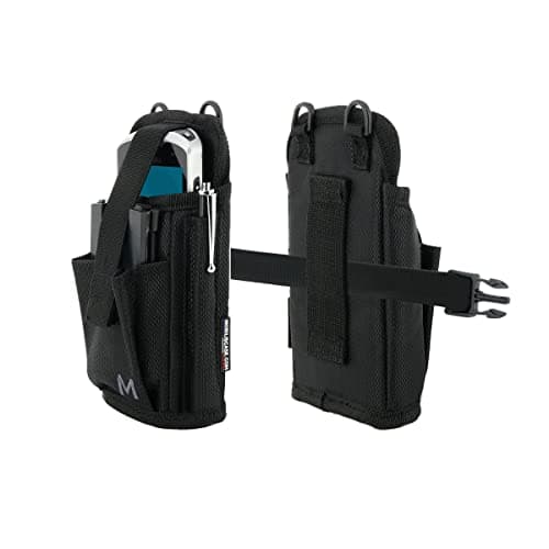 Image of MOBILIS Holster for Handheld Mobile Computer & Smartphone, Belt, Hands-Free System, Carrying Case Pouch Size S