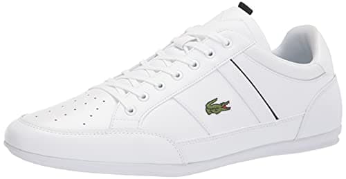 Image of Lacoste Men's Chaymon Sneaker, White/Black, 9 UK