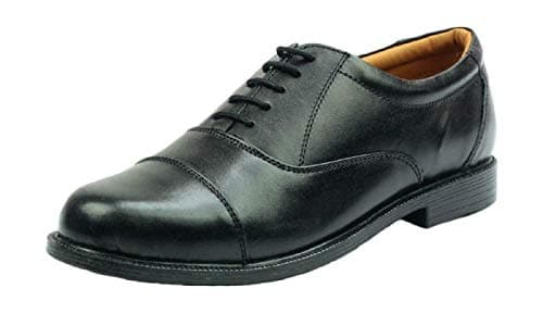 Image of Cadets Parade Shoes. Oxford Capped Suitable for ATC, Army CCF Etc (8 UK) Black