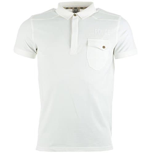 Image of 883 POLICE Caradoc Polo Shirt XX-Large White