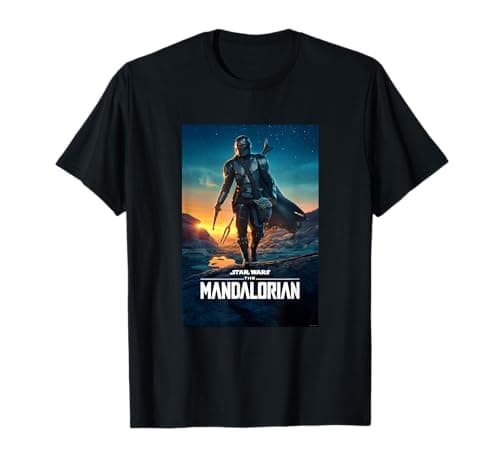 Image of Star Wars The Mandalorian Season 2 Poster T-Shirt