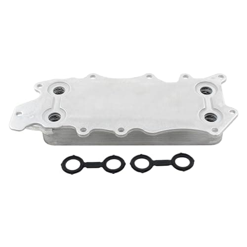 Image of Engine Oil Cooler with Seals for Merce-des C E G M R S GL GLK X Class W203 W204 W211 W212 W213 W461 W463 W164 W166 W251 W221 W222 CLK CLS GLC GLE W166 GLS Sprinter Viano Vito Mixto W639 2005-Onwards