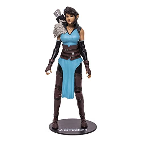 Image of McFarlane Toys, 7-Inch Critical Role Vox Machina Vex’ahlia Action Figure with 22 Moving Parts, Collectible Critical Role Figure with Collectors Stand Base – Ages 14+