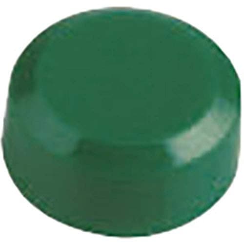 Image of MAUL 15 mm 0.17 kg Maulpro High Quality Round Magnet for Whiteboards - Green (Pack of 20)