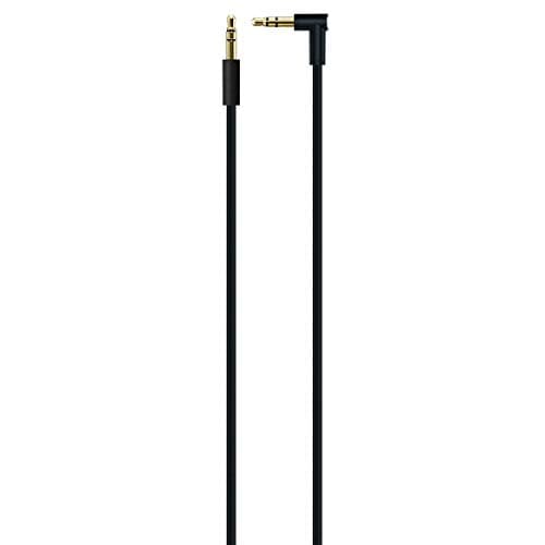 Image of SPARKED Replacement Beats Aux Cable Audio 3.5mm Jack for Beats by Dr Dre Studio 3 2 1 Pro Headphone, Solo 4 3 2 1 HD Earphones, Wireless, Pro Monster Beats Headphones Pill Plus UK Lead Wire Black 1.4m