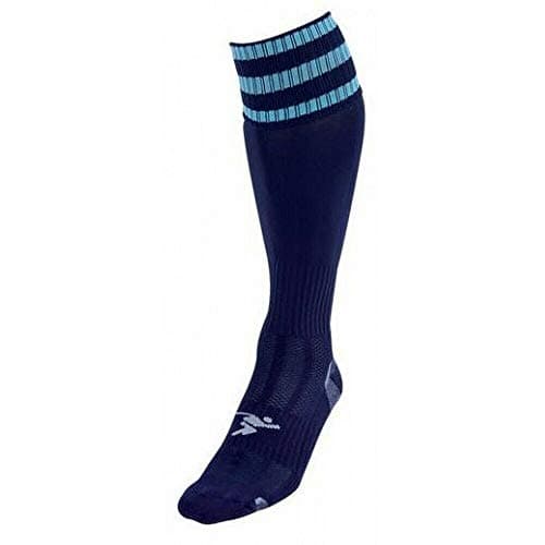 Image of PT 3 Stripe Pro Football Socks LBoys Navy/Sky
