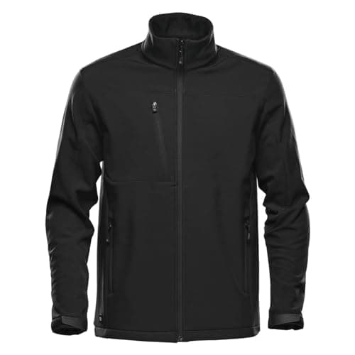 Image of Stormtech Mens Cascades Softshell Jacket (3XL) (Black)
