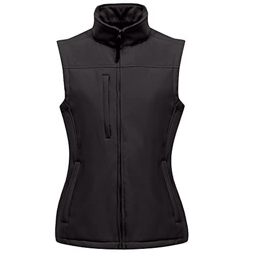 Image of Regatta Women's Ladies Flux Bodywarm Outdoot Gilet, Black (Black/Black), 14 (Manufacturer Size:14)
