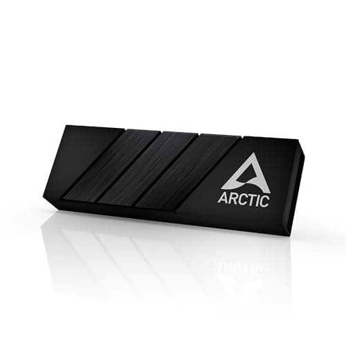 Image of ARCTIC M2 Pro - Heatsink cooler for M.2 2280 SSD, with ARCTIC TP-3 thermal pads, compatible with PC & PS5, for dual and single-sided SSDs - Black