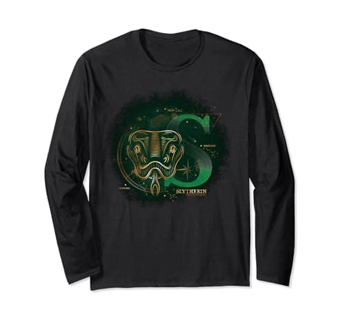Image of Harry Potter Celestial Nomad Slytherin Long Sleeve T-Shirt