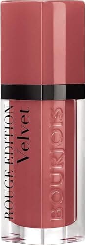 Image of Bourjois Rouge Edition Velvet Liquid Lipstick 4 Peach Club Nudes, 7.7 ml, 10003742