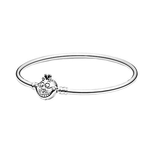 Image of Pandora, Disney Alice in Wonderland Cheshire Cat Clasp Moments Bangle, Size 19