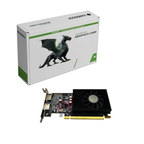 Image of Vandossy Radeon RX 5700 XT Graphics Card, 8GB GDDR6 256-Bit RDNA Architecture 1755/1905 MHz (Base/Boost Clock) DirectX 12 HDMI DP PCIe4.0 2K PC Gaming Video Card for Office Gaming (R7 350 4GB LP)