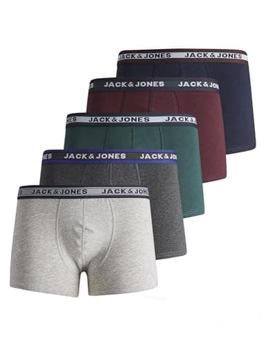 Image of JACK & JONES Kids Olver Trunk 5Pk Dark Green Melange 12 Years