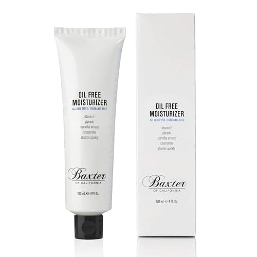 Image of Baxter of California Oil Free Moisturizer - Lightweight Facial Moisturizer For All Types of Skin - Fights Oil and Dirt - Exfoliating & Cleansing - 120ml