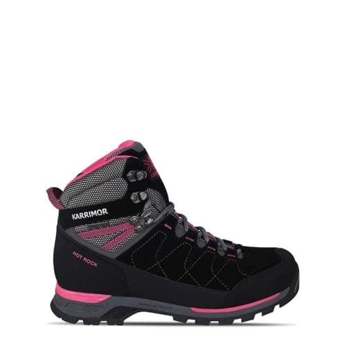 Image of Karrimor Hot Rock Womens Walking Boots Black/Pink 3 (36)