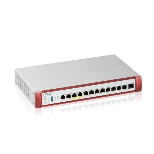 Image of Zyxel USGFLEX500H Cyber Security Firewall | 10 Gbps, Up to 300 Users | 1-Year Gold UTM Security Pack | 8x Gigabit + 4x 2.5G Ports (2x PoE+) | VPN, IPS Anti-Malware | Rack-Mountable