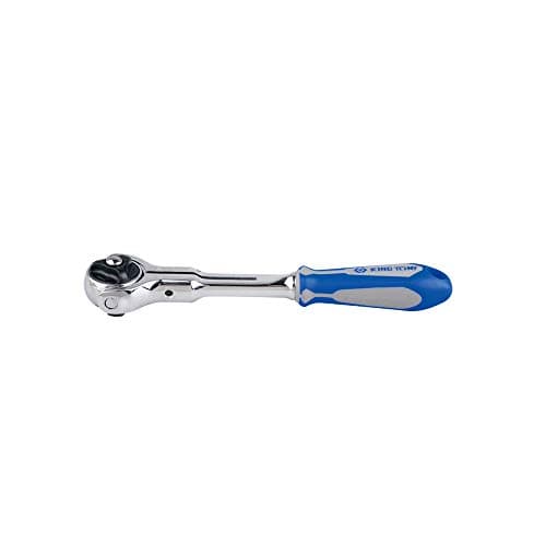 Image of KING TONY 2752-06G 1/4" Drive Alloy Steel 72 Teeth Reversible Ratchet, 150 mm Length, Pack of 6