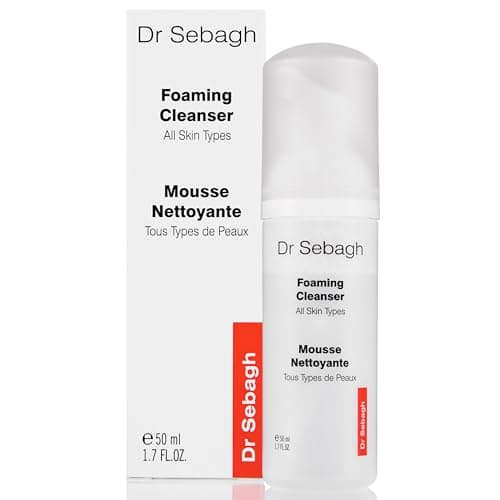 Image of Dr Sebagh 2-in-1 Toner & Cleanser (50 ml) - Gentle Face Wash - Deep Pore Cleanser & Makeup Remover - Foam Cleanser for Oily Skin - Award-Winning