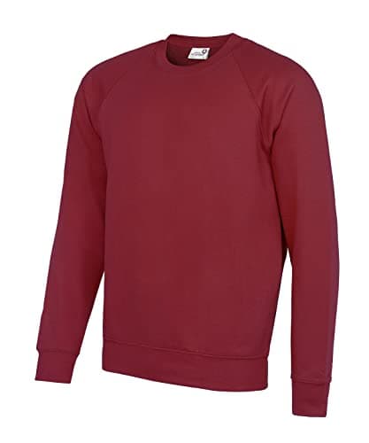Image of AWDis Academy AC001 Academy Raglan Sweatshirt - Academy Claret - 2XL