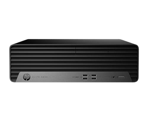Image of HP EliteDesk 800 G9 Small Form Factor PC - i7-13700 (16 Cores, 2.1/5.1GHz), 1TB PCIe Gen4.0x4 NVMe, 16GB DDR5, vPro, Intel UHD Graphics 770, GbE, WIFI 6E & BT 5.3, DVD RW, Windows 11 Pro (Renewed)