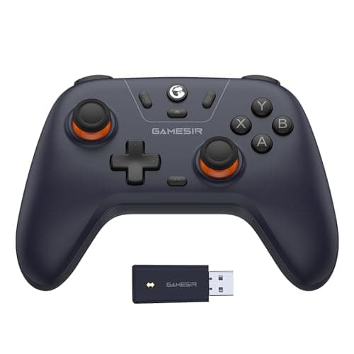 Image of GameSir Nova Lite 2.4g Wireless Controller for Windows PC, iPhone, Android, Switch & Steam Deck, Bluetooth Controller Gamepad with Hall Effect Trigger,Turbo,Rumble Vibration (Dark Purple)